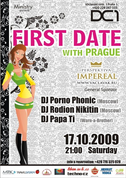 FIRST DATE with PRAGUE!