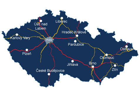 Автострады Чехии