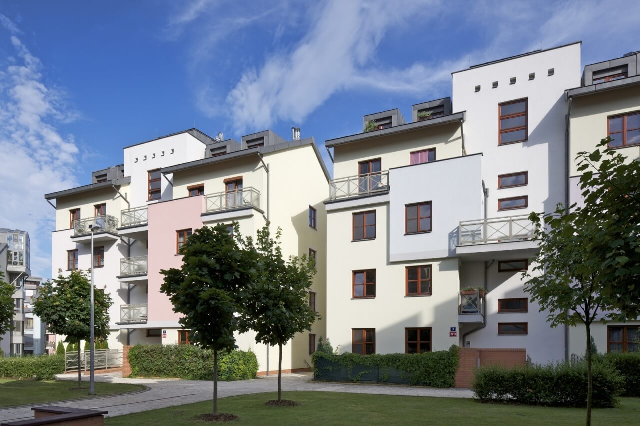 Современный жилой комплекс в Праге 6 - Дейвице