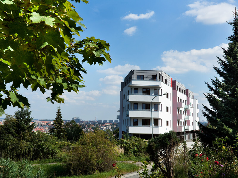 Продажа квартир в резиденции в зелени - Прага 5