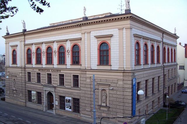 Здание Художественно-промышленного музея, относящегося к Moравской галерее